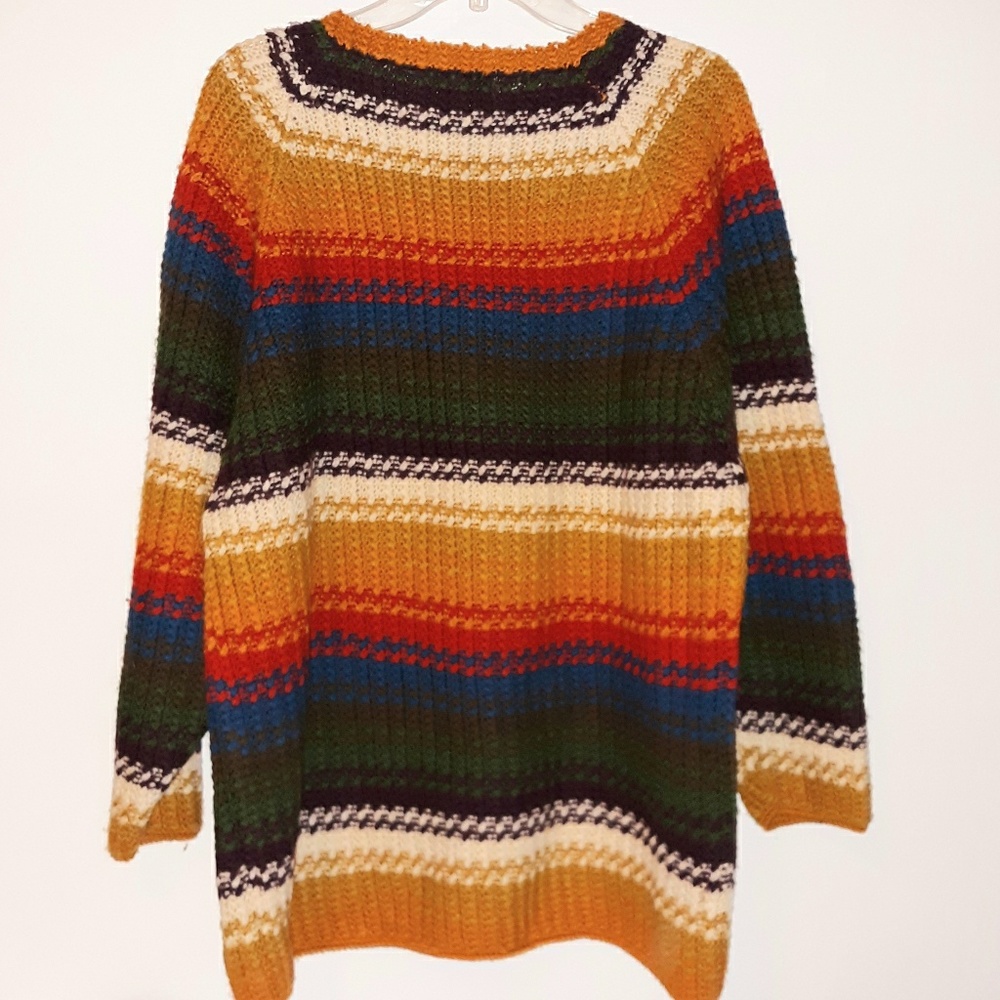 Vintage R.T.W. Rainbow Wool sweater